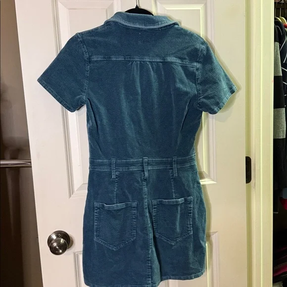 Show Me Your Mumu Blue Corduroy Romper - Picture 2 of 3